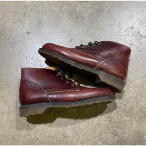 Dr Martens The Original Vintage Emmeline Boots Oxblood Made in England 4 Eye UK3
